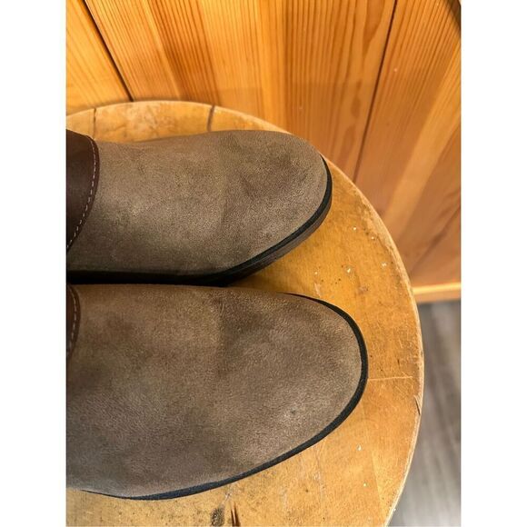 b.o.c. Taupe Ankle Boots with Double Buckle - Picture 6 of 9